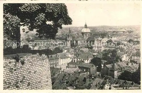 AK / Ansichtskarte Namur Wallonie Panorama et Cathedrale Kat. 