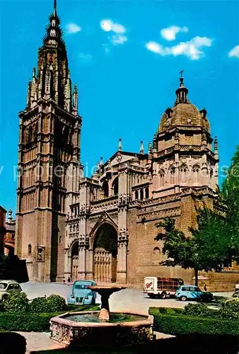 AK / Ansichtskarte Toledo Castilla La Mancha Catedral Fachada principal Kat. Toledo
