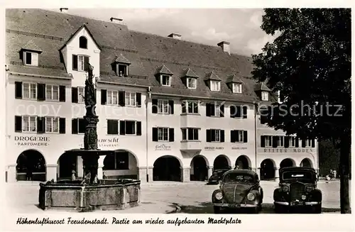 AK / Ansichtskarte Freudenstadt Marktplatz Kat. Freudenstadt