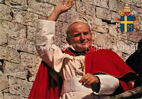 AK / Ansichtskarte Papst Papa Giovanni Paolo II  Kat. Religion