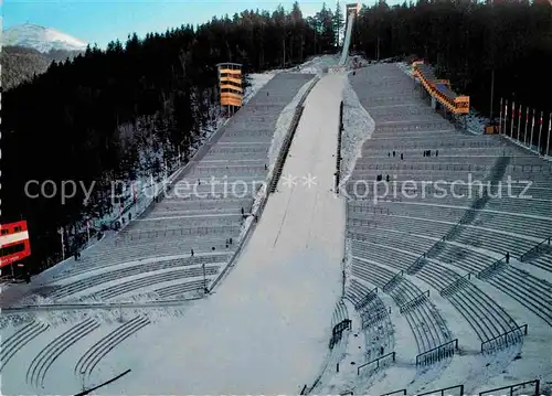 AK / Ansichtskarte Ski Flugschanze Olympia Spezial Sprungschanze Innsbruck Berg Isel  Kat. Sport