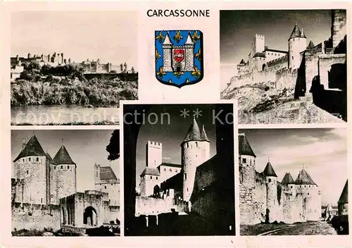AK / Ansichtskarte Carcassonne Porte Aude Narbonnaise Lices Hautes Kat. Carcassonne