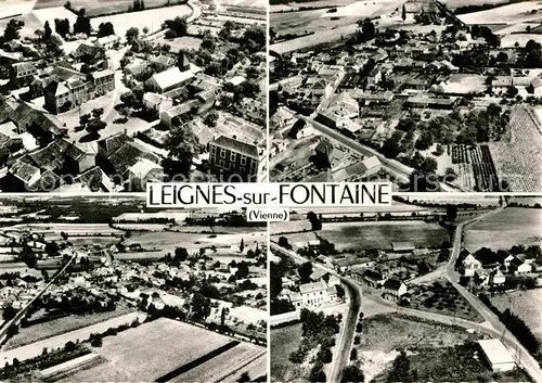 AK / Ansichtskarte Leignes sur Fontaine Fliegeraufnahme Kat. Leignes sur Fontaine