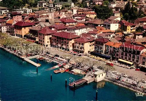 AK / Ansichtskarte Ascona TI Piazza Lungolago  Kat. Ascona