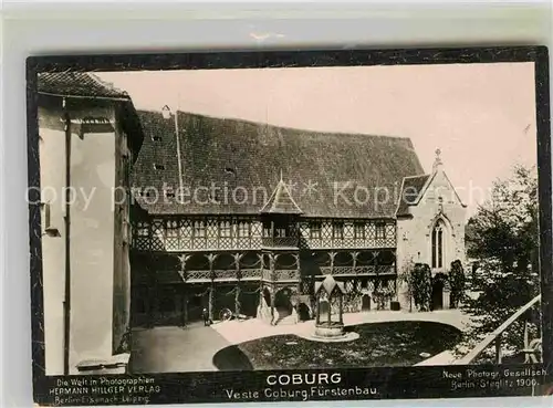 AK / Ansichtskarte Coburg Veste Coburg Fuerstenbau Kat. Coburg