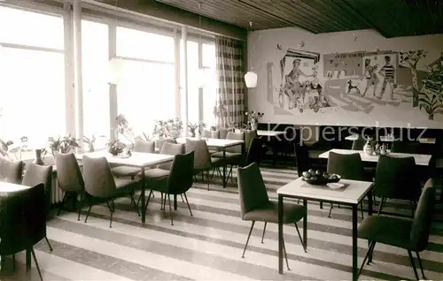 AK / Ansichtskarte Weiden Oberpfalz Hotel Rebel Gastraum Kat. Weiden i.d.OPf.