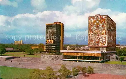 AK / Ansichtskarte Mexico City University City Rectorate Kat. Mexico