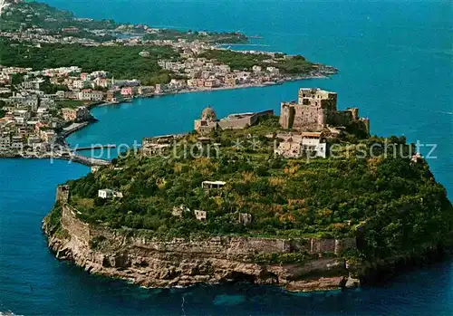 AK / Ansichtskarte Ischia Castello d Aragona veduta aerea Kat. 