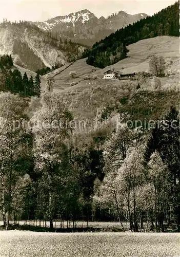 AK / Ansichtskarte Brannenburg Landschaftspanorama Berghof Alpen Kat. Brannenburg