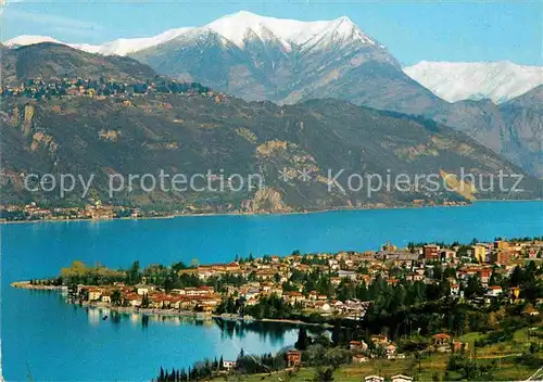 AK / Ansichtskarte Mandello del Lario Panorama Comer See Alpen
