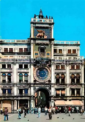 AK / Ansichtskarte Venezia Venedig Torre dell orologio Uhrturm Kat. 