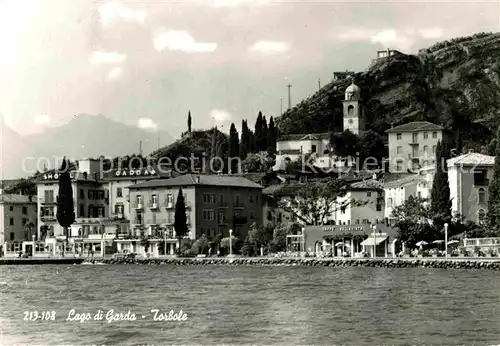 AK / Ansichtskarte Torbole Lago di Garda Ansicht vom Gardasee aus Kat. Italien