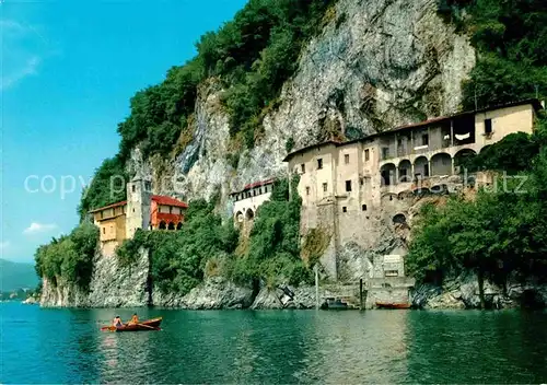 AK / Ansichtskarte Santa Caterina Valfurva Santuario Lago Maggiore Kloster