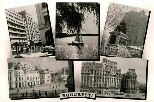 AK / Ansichtskarte Bukarest Denkmal Panorama Kat. Rumaenien