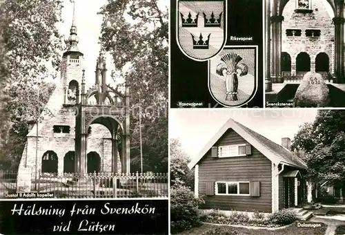 AK / Ansichtskarte Svenskaer Gustav II Adolfs Kapelle Wappen Kat. Svenskaer