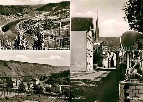 AK / Ansichtskarte Wolf Mosel Dorfstrasse Kinderheim Kat. Traben Trarbach