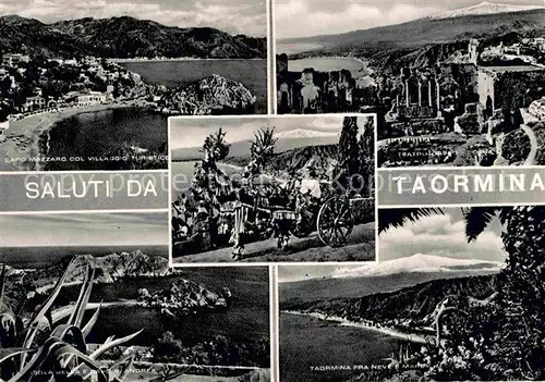 AK / Ansichtskarte Taormina Sizilien Capo Mazzaro Ausgrabungen Kat. 