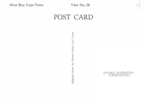 AK / Ansichtskarte Cape Town Kaapstad Kapstadt Hout Bay Kat. Cape Town