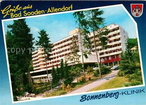 AK / Ansichtskarte Bad Sooden Allendorf Sonnenberg Klinik Kat. Bad Sooden Allendorf