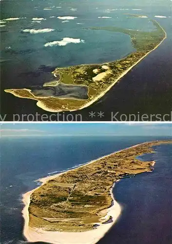 AK / Ansichtskarte Sylt Hoernum Fliegeraufnahme Kat. Sylt Ost