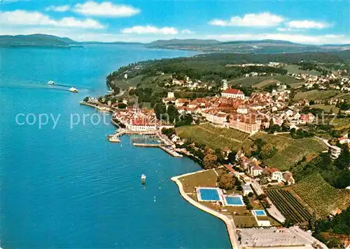 AK / Ansichtskarte Meersburg Bodensee Fliegeraufnahme Kat. Meersburg