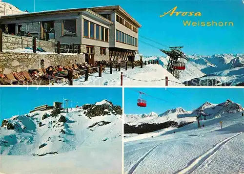 AK / Ansichtskarte Seilbahn Arosa Weisshorn  Kat. Bahnen