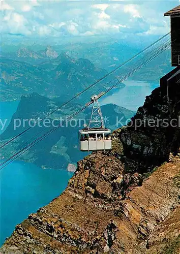 AK / Ansichtskarte Seilbahn Pilatus  Kat. Bahnen