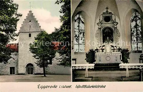 AK / Ansichtskarte Eggerode Wallfahrtskirche Inneres Kat. Schoeppingen
