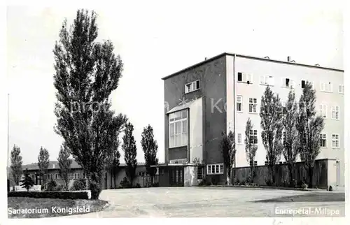 AK / Ansichtskarte Milspe Sanatorium Koenigsfeld Kat. Ennepetal