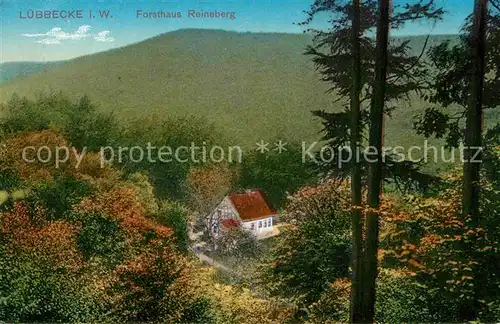 AK / Ansichtskarte Luebbecke Westfalen Forsthaus Reineberg Kat. Luebbecke