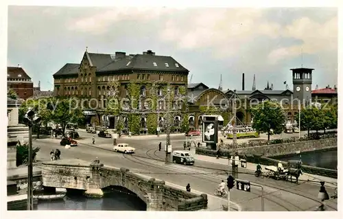 AK / Ansichtskarte Malmoe Jaernvaegsstationen Kat. Malmoe