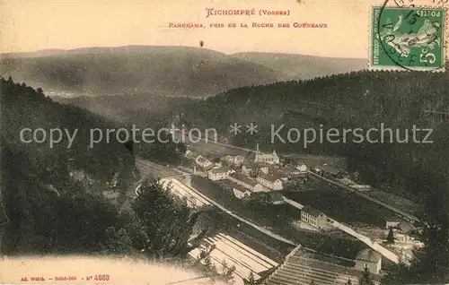 AK / Ansichtskarte Kichompre Gerardmer Vosges Panorama Pris de la Roche des Corbeaux Kat. Gerardmer