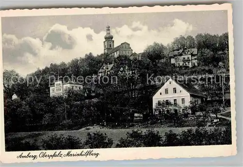 AK / Ansichtskarte Amberg Oberpfalz Mariahilfberg Kat. Amberg