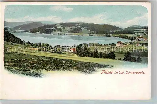 AK / Ansichtskarte Titisee Panorama  Kat. Titisee Neustadt