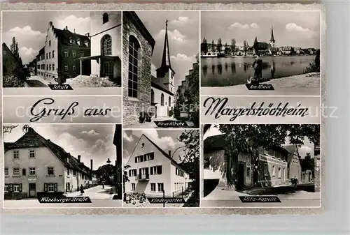AK / Ansichtskarte Margetshoechheim Schule Wuerzburger Strasse Kindergarten  Kat. Margetshoechheim