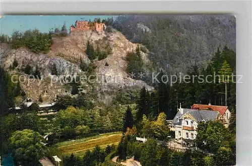 AK / Ansichtskarte Bad Berneck Cafe Wallenrode Kat. Bad Berneck Fichtelgebirge