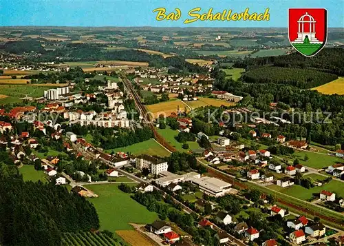 AK / Ansichtskarte Bad Schallerbach Kurort Schwefelbad Fliegeraufnahme Kat. Bad Schallerbach
