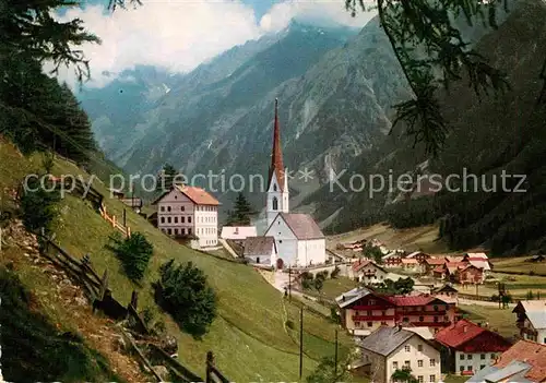 AK / Ansichtskarte Soelden oetztal Ansicht vom Waldrand aus Alpenblick Kat. Soelden