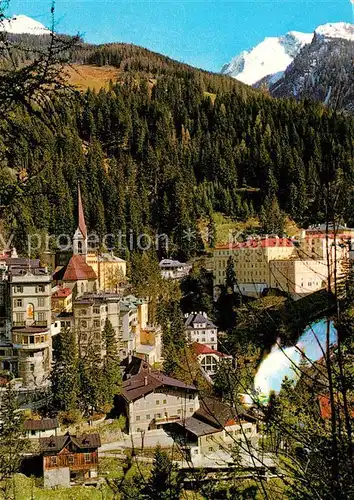 AK / Ansichtskarte Bad Gastein gegen Graukogel und Feuersang Wasserfall Kat. Bad Gastein