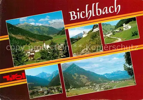 AK / Ansichtskarte Bichlbach Gesamtansicht mit Alpenpanorama Kat. Bichlbach