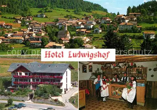 AK / Ansichtskarte Trodena Truden Suedtirol Hotel Pension Ludwigshof Kat. Truden im Naturpark Dolomiten