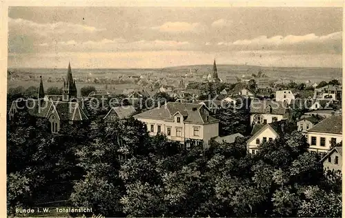 AK / Ansichtskarte Buende Westfalen Panorama