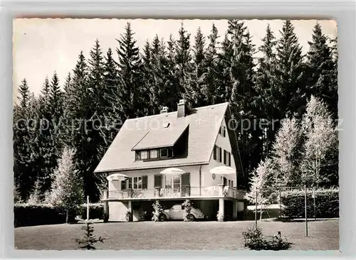 AK / Ansichtskarte Titisee Haus Gerda Kat. Titisee Neustadt