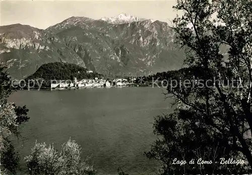 AK / Ansichtskarte Bellagio Lago di Como Panorama Comersee Alpen