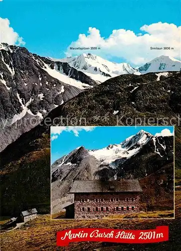 AK / Ansichtskarte Vent Tirol Martin Busch Huette oetztaler Alpen Kat. Soelden