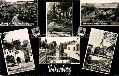 AK / Ansichtskarte Valkenburg aan de Geul Stadttor Kirche Bruecke  Kat. Valkenburg