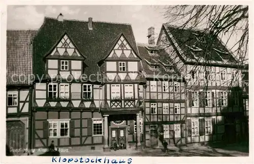 AK / Ansichtskarte Quedlinburg Klopstockhaus Kat. Quedlinburg