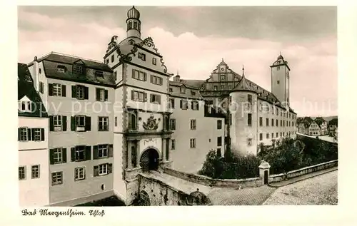 AK / Ansichtskarte Bad Mergentheim Schloss Kat. Bad Mergentheim