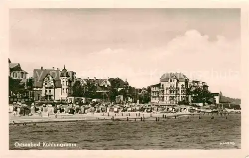 AK / Ansichtskarte Kuehlungsborn Ostseebad Strandpartie Kat. Kuehlungsborn