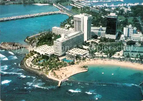 AK / Ansichtskarte San Juan Saint George Caribe Hilton International Fliegeraufnahme Kat. San Juan